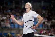 Alexander Zverev at the 2024 United Cup.